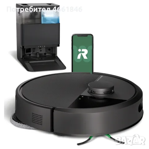 Робот прахосмукачка iRobot Roomba® Plus 405 Combo + AutoWash™ Dock