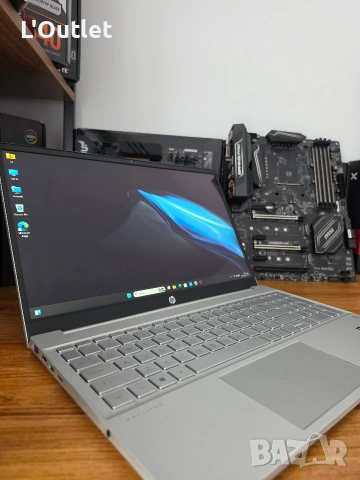 Лаптоп HP Pavillion 15, Ryzen 5500, 8GB RAM, 512GB SSD, Touchscreen