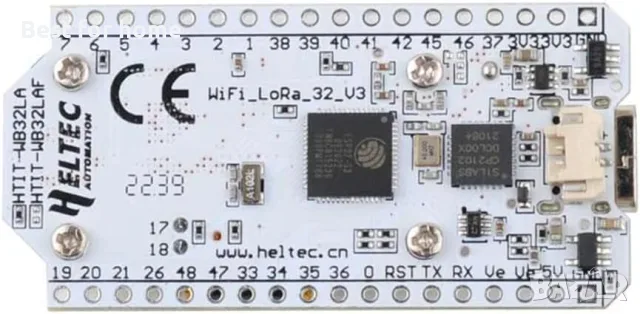 HiLetgo ESP32 V3 LoRa V3 SX1262 0.96 инчова OLED дисплейна развойна платка WiFi Bluetooth , снимка 4 - Части и Платки - 55334355