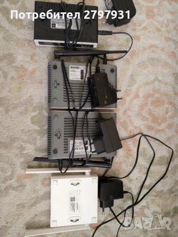 Рутери и суич 100mbps , снимка 2 - Рутери - 54424717