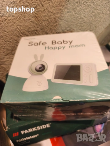 НОВ Запечатан Смарт AI бебефон YESIMOM 1080P – 4.3" Монитор + App Control, 360°  , снимка 10 - Бебефони - 54575373