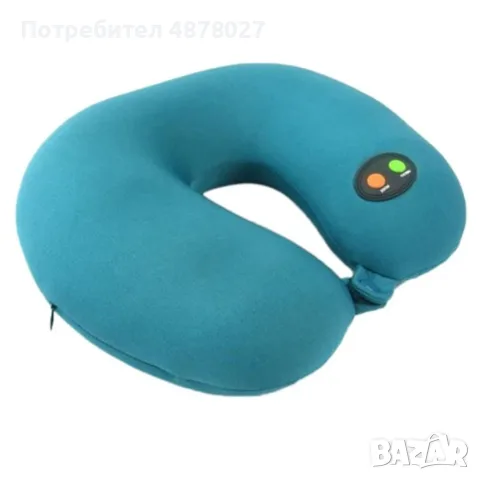 Масажна въглавница от мек дишащ материал /  Размер: 30 х 30 х 10 см/ Захранване: Батерии 1.5V, AA х , снимка 8 - Други - 55578798