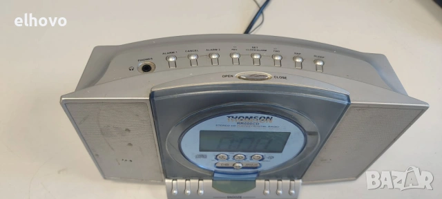 Радиочасовник Thomson RR600CD, снимка 3 - Радиокасетофони, транзистори - 54862376