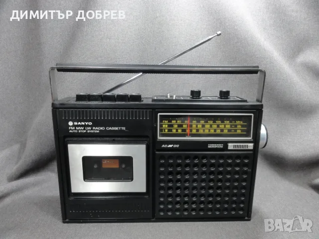 СТАР РЕТРО ТРАНЗИСТОР РАДИО КАСЕТОФОН SANYO M2420LE