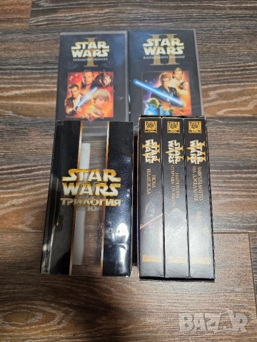 Продавам Star Wars на VHS