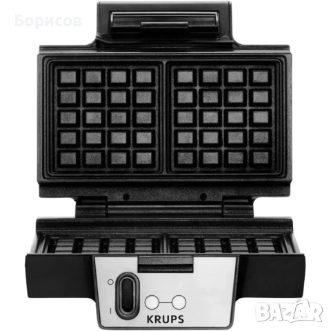 Krups FDK 251 - висококачествен електрически гофретник с мощност 850 W, снимка 5 - Гофретници - 55042282