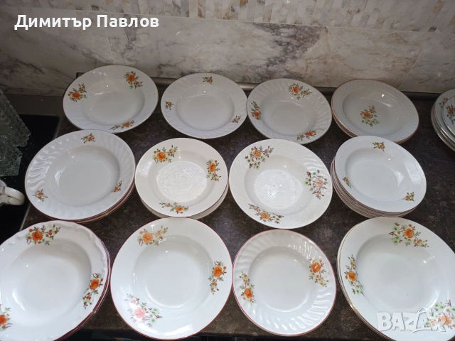 Стар български порцелан за допълване, снимка 9 - Сервизи - 55154239