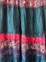 2.5 евро ефирна рокля в тъмно тюркоазен цвят с ластик на бюста 👗, снимка 4