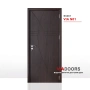 MDF интериорна врата N01 Венге | 70/80/90 см | Включено в цената Каса и пълен обков, снимка 1