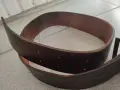 Стар военен офицерски кожен колан, снимка 4