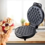 Гофретник за Bubble Waffle Rosberg, 1000W, Черен, 2 ГОДИНИ ГАРАНЦИЯ, снимка 5