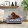 Диван за кучета PawHut с повдигнати крака, снимка 2