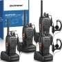 Комплект професионални радиостанции Walkie Talkie 4 броя 16 канала, снимка 1