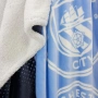 Ново Официално Sherpa Одеяло Manchester City FC 120x150см Поларено меко топло, снимка 3