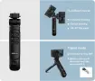 AODELAN безжичен Bluetooth грип и мини статив за Sony ZV-E10, A7, A6600, RX100 VII, снимка 3