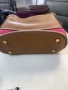 Чанта от естествена кожа на “ Kate Spade-New Jork” светло кафяв цвят, един път използвана, снимка 5