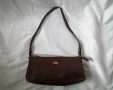 Винтидж италианска чанта за рамо от естествена кожа в кафяв цвят CIAMPI, снимка 1