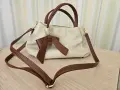 Нова дамска кожена чанта Anna Pepe AP 147925 Естествена кожа MADE IN ITALY златна раница DONNA, снимка 4