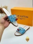 Louis Vuitton Нови Дамски Чехли Различни Цветове Луи Витон , снимка 2