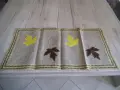 Родопско одеяло, покривки от ленена панама, снимка 1
