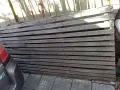 Дървени скари - 2 бр - 200/100 см, снимка 1
