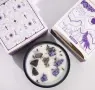 Лавандулови хълмове  със  свещта The Moon Crystal Magic Candle. , снимка 3
