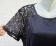 4XL Нова рокля с дантелени ръкави , снимка 4