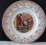 Декоративни порцеланови чинии- Dune China England, 22KT Gold, снимка 3