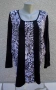 3XL Нова туника М.Collection в черно и бяло , снимка 1