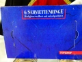 Посребрени пръстени за салфетки,салфетник,перлен релеф. , снимка 3