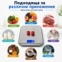 Точна кухненска електронна везна кантар за храна кафе зеленчуци плодове професионална дигиталена, снимка 10