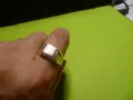 Масивен стар сребърен пръстен, снимка 4