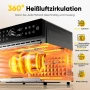 20 в 1 Мултифункционална Фурна с Горещ Въздух Cookwise 30L XXL Фритюрник с Горещ Въздух, 1800W!, снимка 14