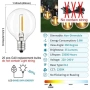 LED крушки E12, за гирлянди G40, снимка 4