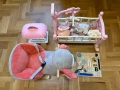 Играчки busy board / количка с бонбони / кошара бебе / плюшена люлка, снимка 1
