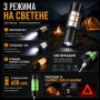 Водоустойчив мини ръчен фенер къмпинг лампа 300 лумена риболов палатка, снимка 3