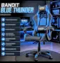 BANDIT BLUE THUNDER: Офис, Геймърски стол, снимка 1