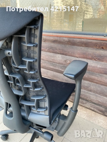 Herman Miller Embody chair - (Геймърски, ергономичен офис стол), снимка 11 - Столове - 54301740