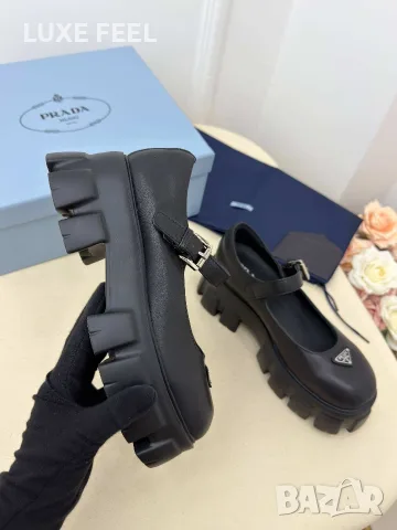 Prada ⚜️Естествена кожа ⚜️36-41⚜️Дамски Обувки , снимка 3 - Дамски ежедневни обувки - 55665283