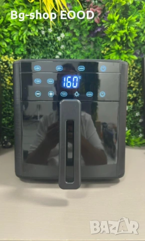 ПРОМО!! Фритюрник Air Fryer с Грил T& G Best Cooking 32852A, 2в1, 4.3L, 1500+500W, снимка 3 - Фритюрници - 54053589