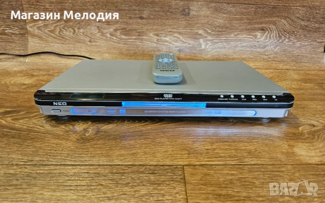 DVD Player NEO DVD-PDX77 DivX (Пълен фабричен комплект) – Като нов!, снимка 3 - Плейъри, домашно кино, прожектори - 54750052