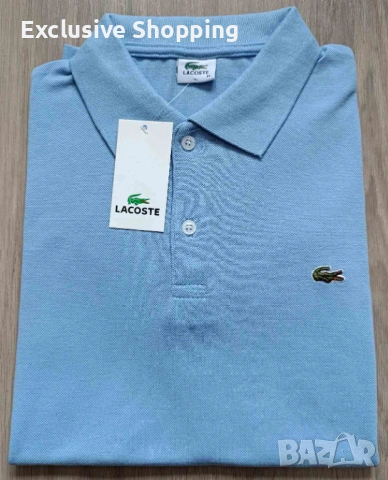 Мъжки тениски с яка Lacoste