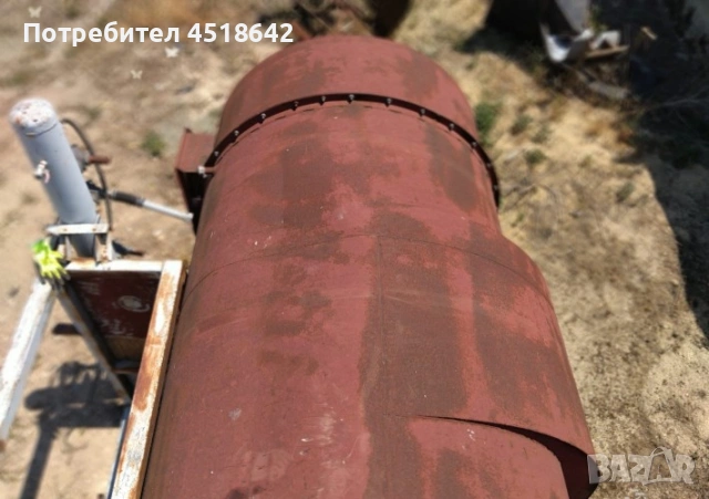 Метален силоз за фураж, резервоар за вода 4/4.5м3, h260,D145см, снимка 3 - Други машини и части - 55248068