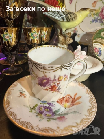 Dresden Silesia Germany от бранда “Porzellanfabrik Hermann Ohme” Код P2132 , снимка 8 - Антикварни и старинни предмети - 54159468