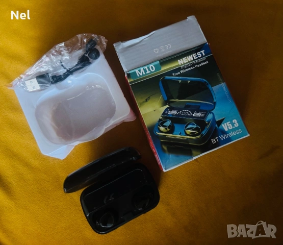 Безжични слушалки M10 Newest TWS , снимка 2 - Слушалки, hands-free - 54319509