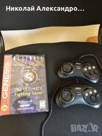 Пълен комплект оригинална Sega Mega Drive 2, снимка 4 - Други игри и конзоли - 55678074