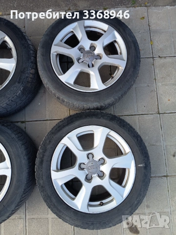 Джанти Ауди 16" 5х112 Audi original 5x112, снимка 4 - Гуми и джанти - 54495631