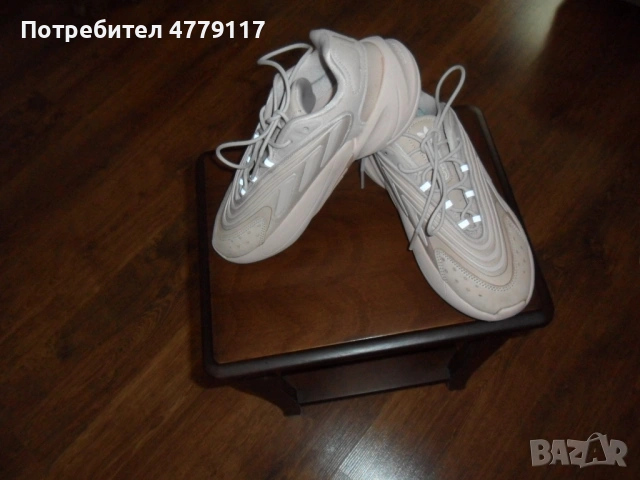 Дамски маратонки ADIDAS, еко кожа, бежов цвят, размер 37 1/3