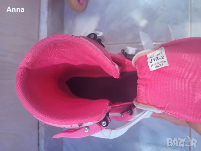 Детски регулируеми ролери Roller Derby 2 в 1 + кънки – размер 30-33, снимка 4 - Скутери и тротинетки - 55328091