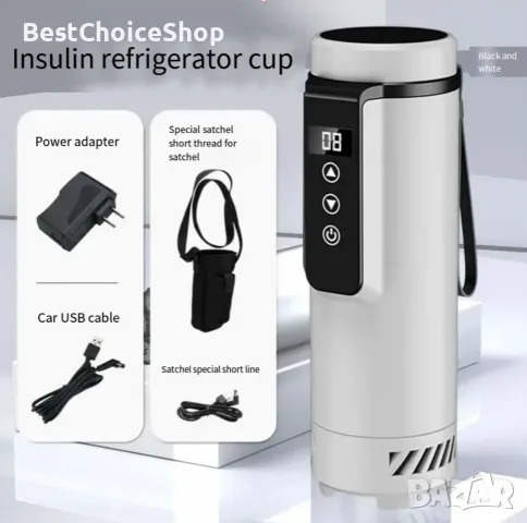 Охлаждащ / хладилник калъф за инсулинови писалки USB, 0-18° охладител за 5 писалки - 30 часа, снимка 9 - Медицинска апаратура - 55403561